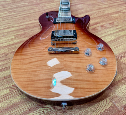 🌟2022🌟 Epiphone Les Paul Modern Figured~ Caffe Latte Fade~ Immaculate Condition
