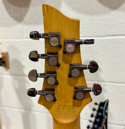 🔥7-STRING🔥 Schecter Demon-7 FR In Crimson Red Burst~ Floyd Rose~ Active~ 2017!