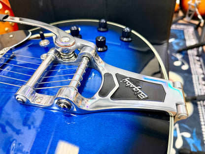 🔥MINT🔥 Vox Bobcat S66 Semi-Hollow ‘335’ Bigsby~ Blue Burst~ 2022 Korea 3 Pickup!