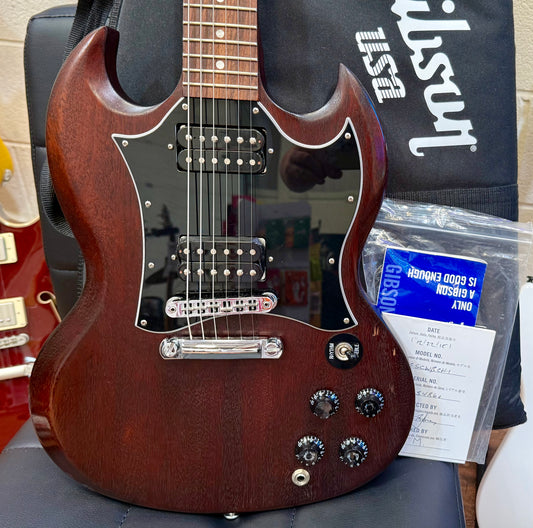 🌟2016🌟 Gibson SG Faded T~ Worn Brown~ Deluxe Gig Bag & Papers~ USA Made!