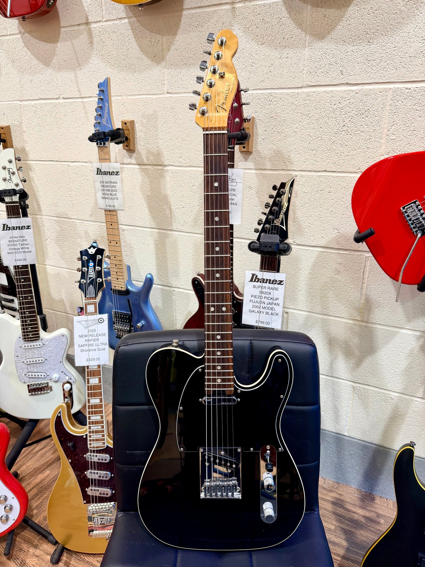 🌟2016 USA🌟 Fender American Elite Telecaster~ Mystic Black Sparkle~ Rosewood!