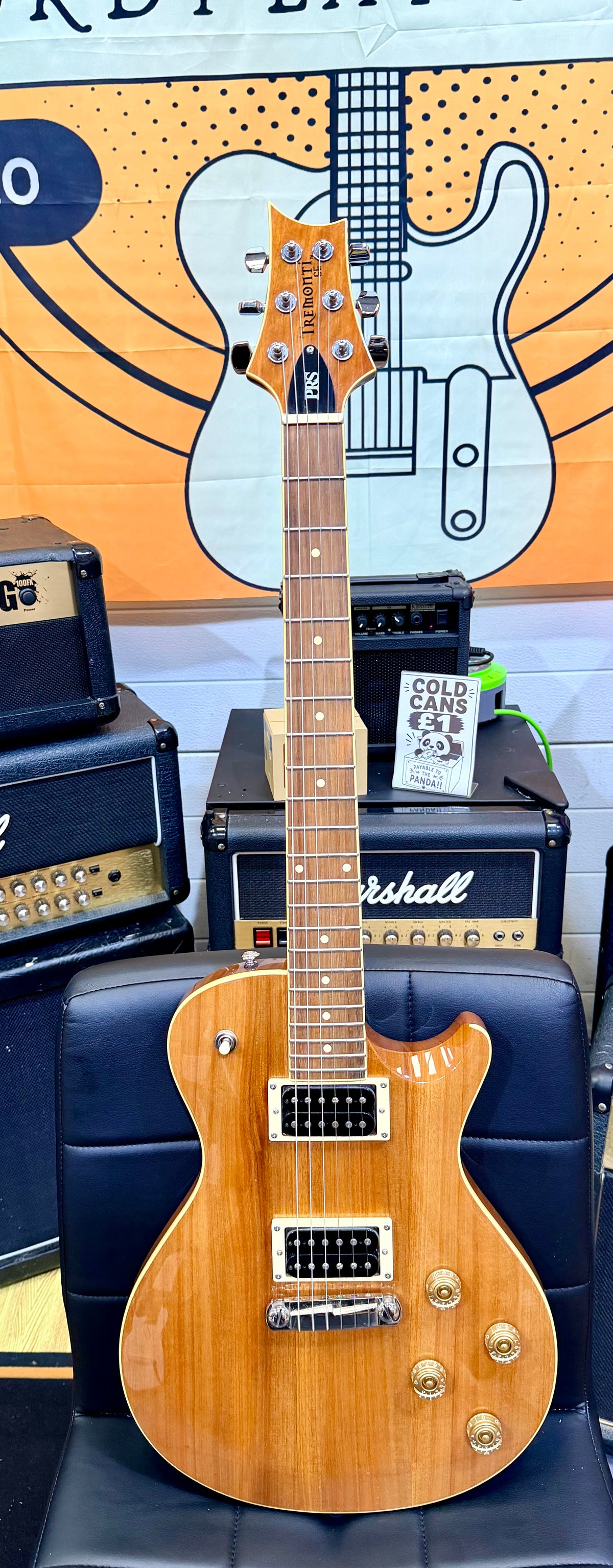 ✨2010✨ PRS SE Mark Tremonti Signature~ Natural Dot Inlays~ Singlecut Guitar