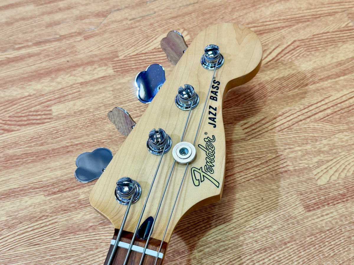 2020 Fender Deluxe Active Jazz Bass~ Surf Pearl~ Pau Ferro~ Noiseless Pickups
