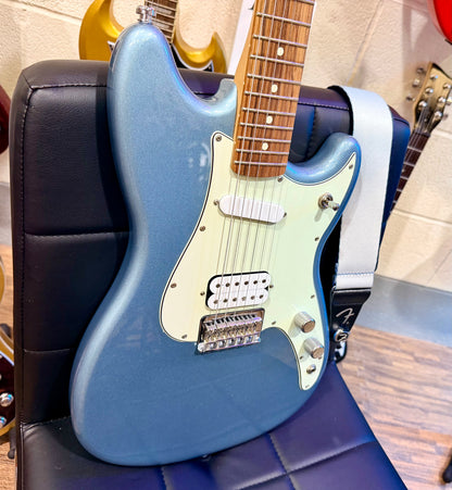 🌟2022 MINT🌟 Fender Player Duo Sonic HS~ Ice Blue Metallic~ Pau Ferro~ Mexican!