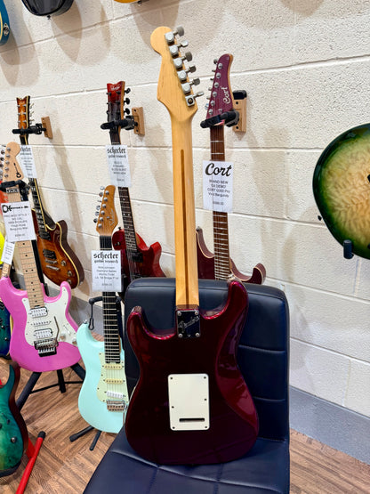 ✨1989 USA✨ Fender American Stratocaster Plus Deluxe~ Midnight Wine~ Lace Sensor