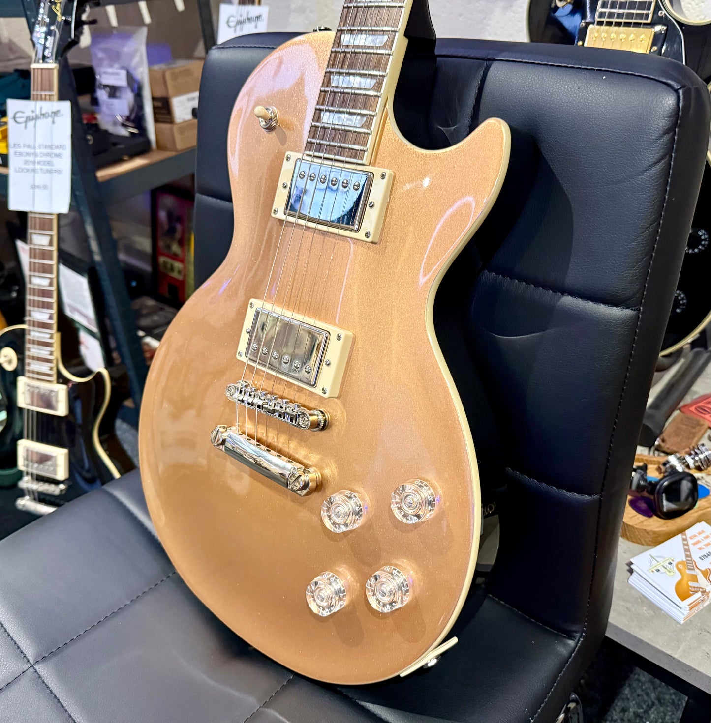 🌟2019🌟 Epiphone Les Paul Muse~ Smoked Almond Metallic~ Coil Tap~ Cherished!
