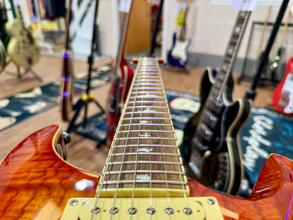 🔥LIMITED EDITION🔥 PRS SE Custom 24 Burled Ash~ Vintage Sunburst~ 2019~ RARE!