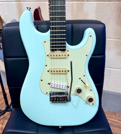🔥2019🔥 Schecter Nick Johnson Traditional~ Atomic Frost~ Seymour Duncan Lil 59!