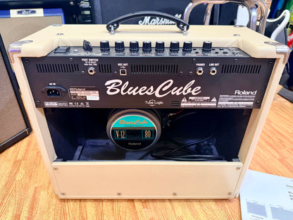 Roland Blues Cube Stage 60 Guitar Amplifier~ Tube Logic Valve 60w Combo Amp 🎸