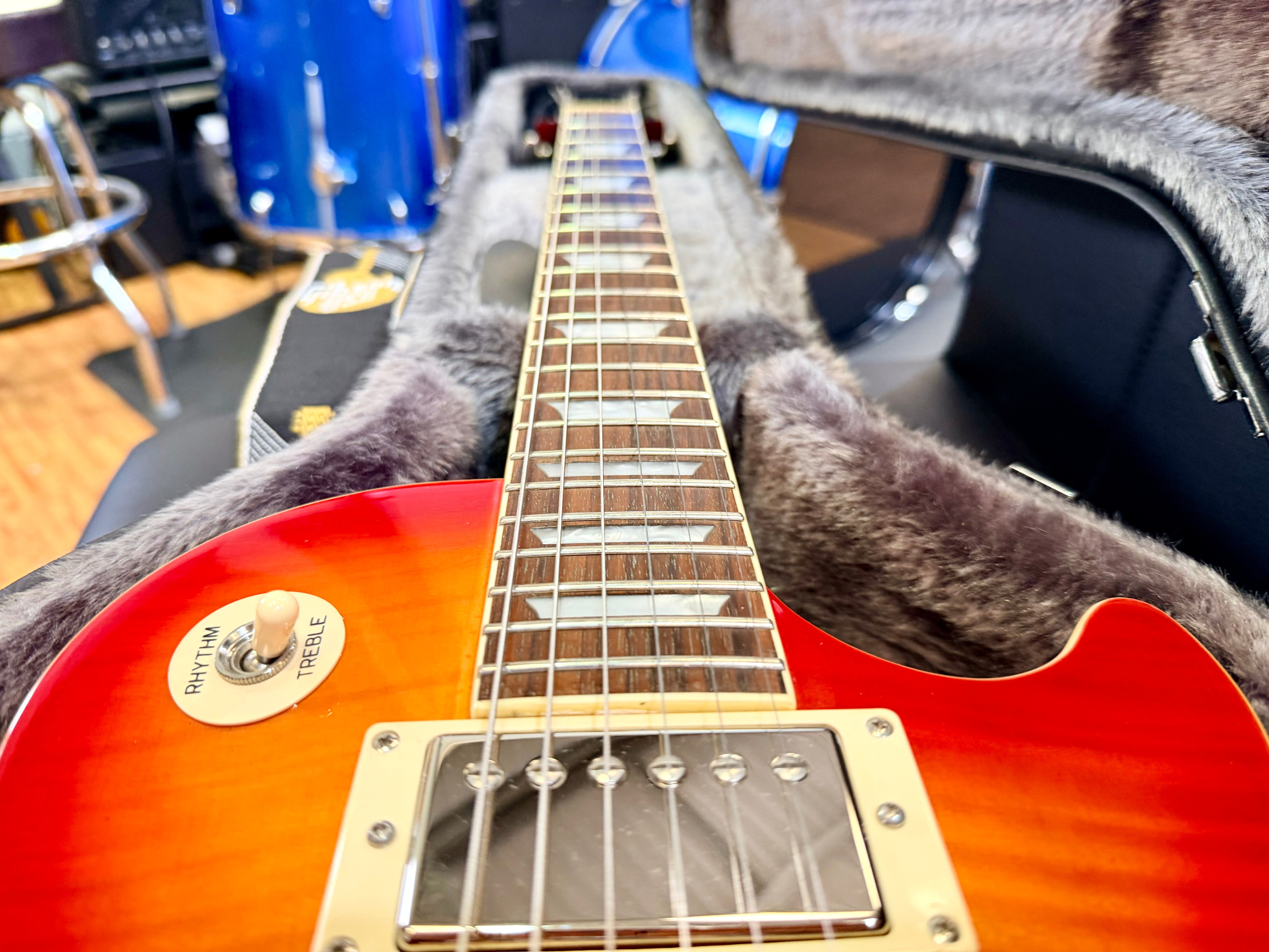 🔥 Epiphone Les Paul 1960 Tribute Plus~ Cherry Sunburst~ Gibson USA Pickups! 🔥