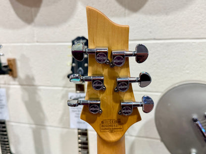 🔥NEW🔥 Schecter C-6 Deluxe~ Purple satin~ Diamond Pickups~ Electric Guitar!