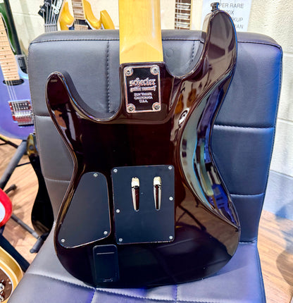 🔥7-STRING🔥 Schecter Demon-7 FR In Crimson Red Burst~ Floyd Rose~ Active~ 2017!