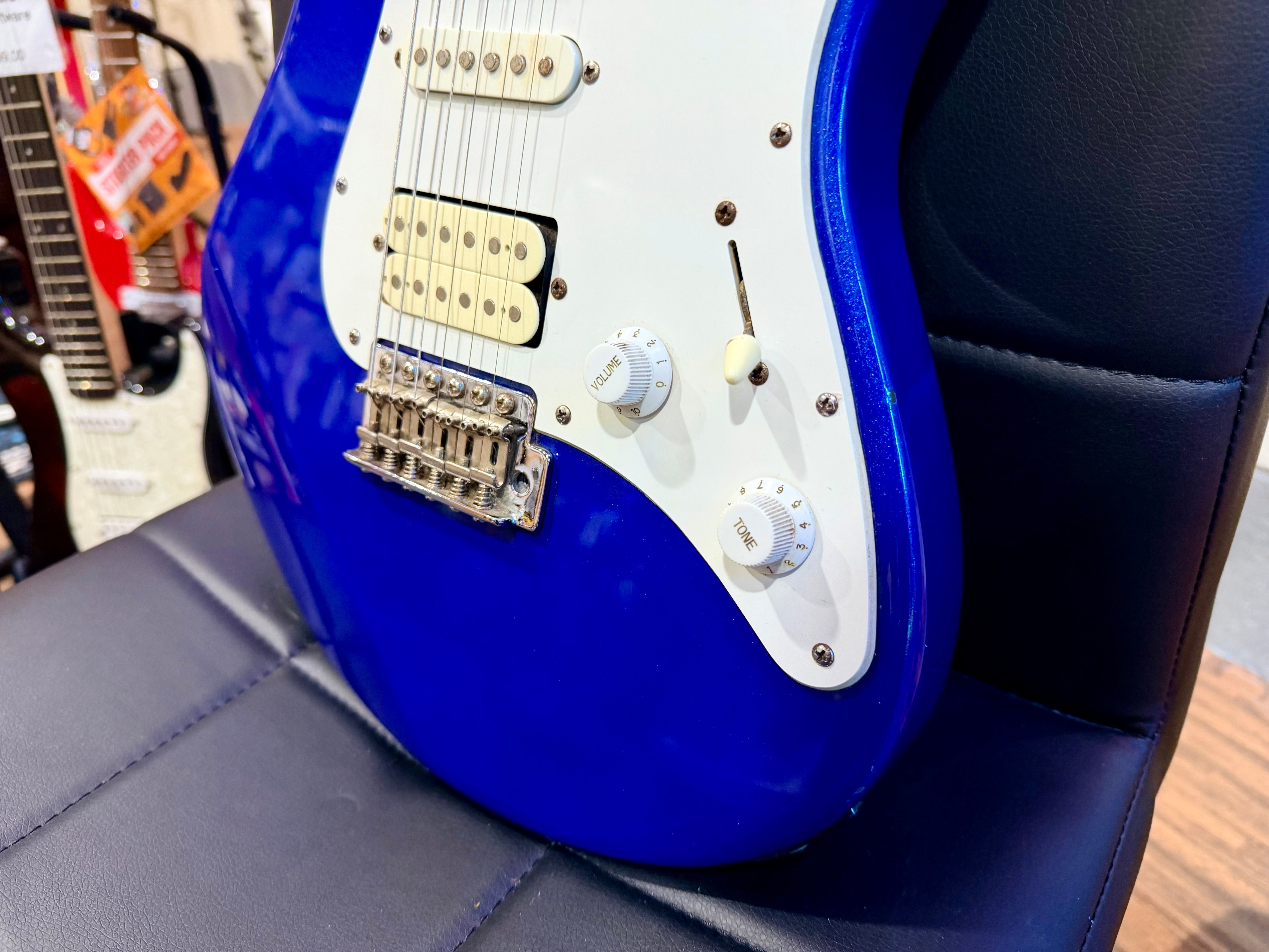 🎸PERFECT STARTER🎸 Yamaha Pacifica 012 Electric Guitar~ Gloss Blue~ HSS!