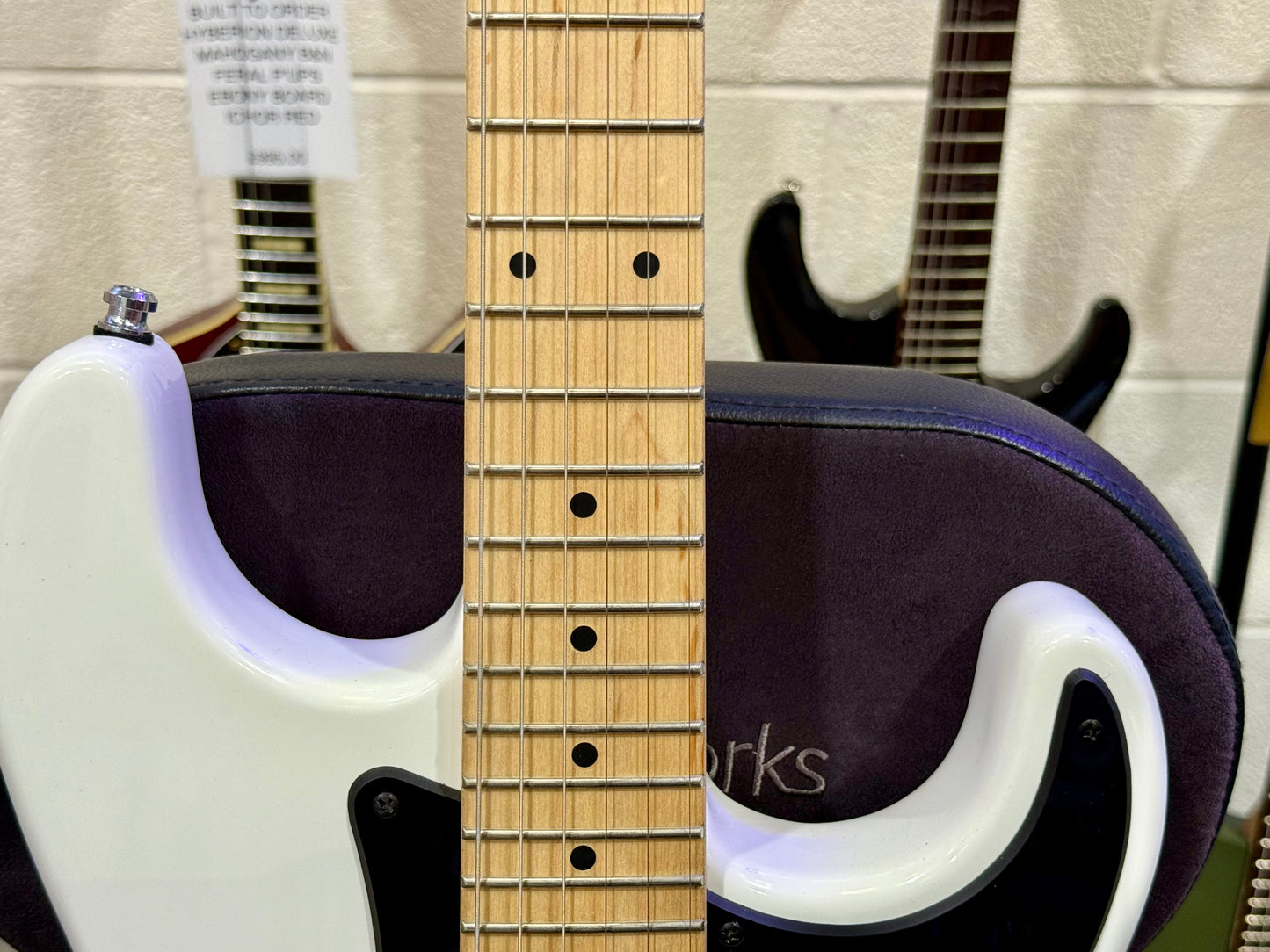 🔥MINT 2023🔥 Jackson Adrian Smith SDXM~ Snow White~ Iron Maiden Signature!