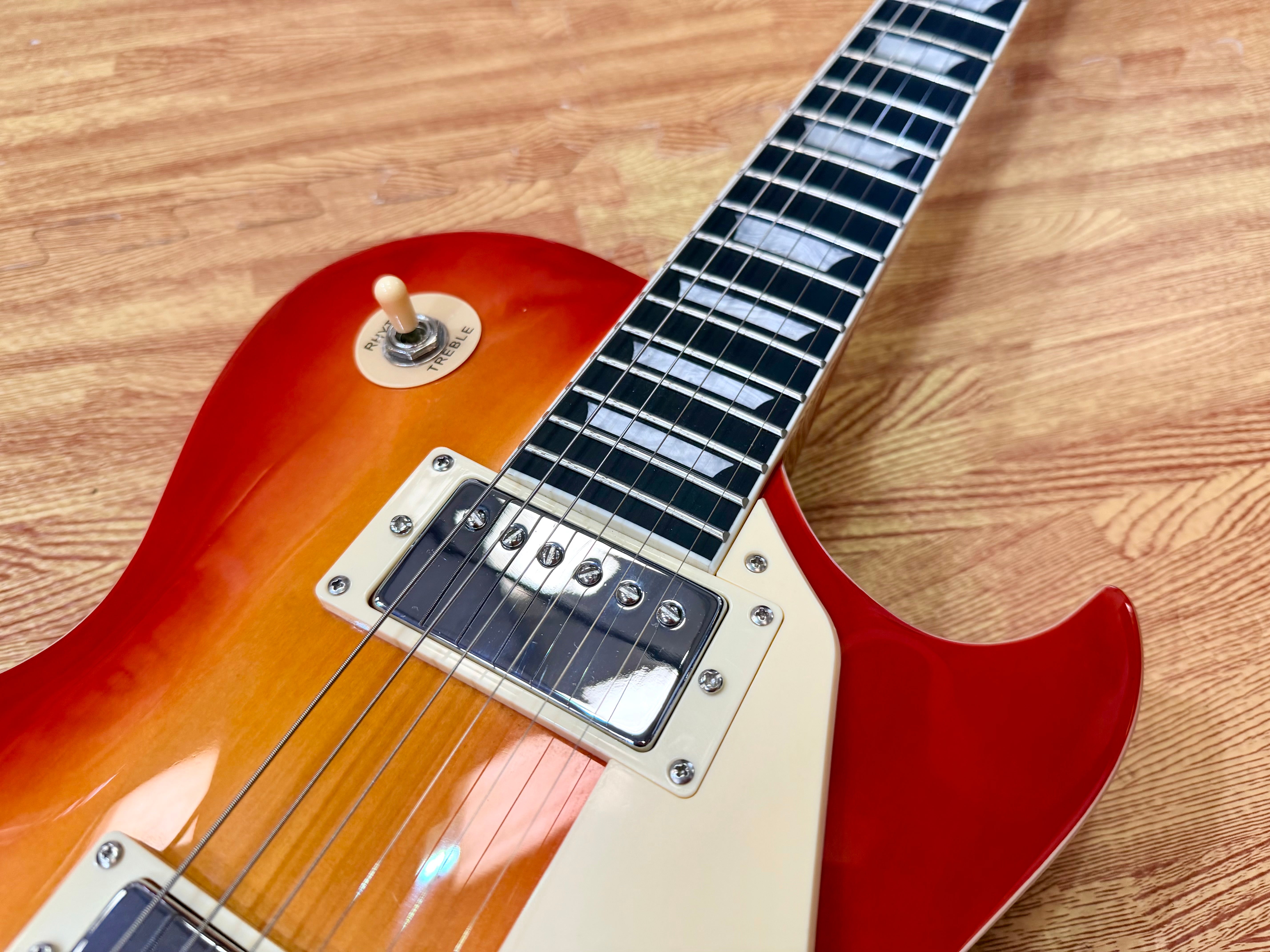 ☀️BUNDLE OFFER☀️ Harley Benton SC-450 CB Classic Series~ Cherry Burst LP Style!