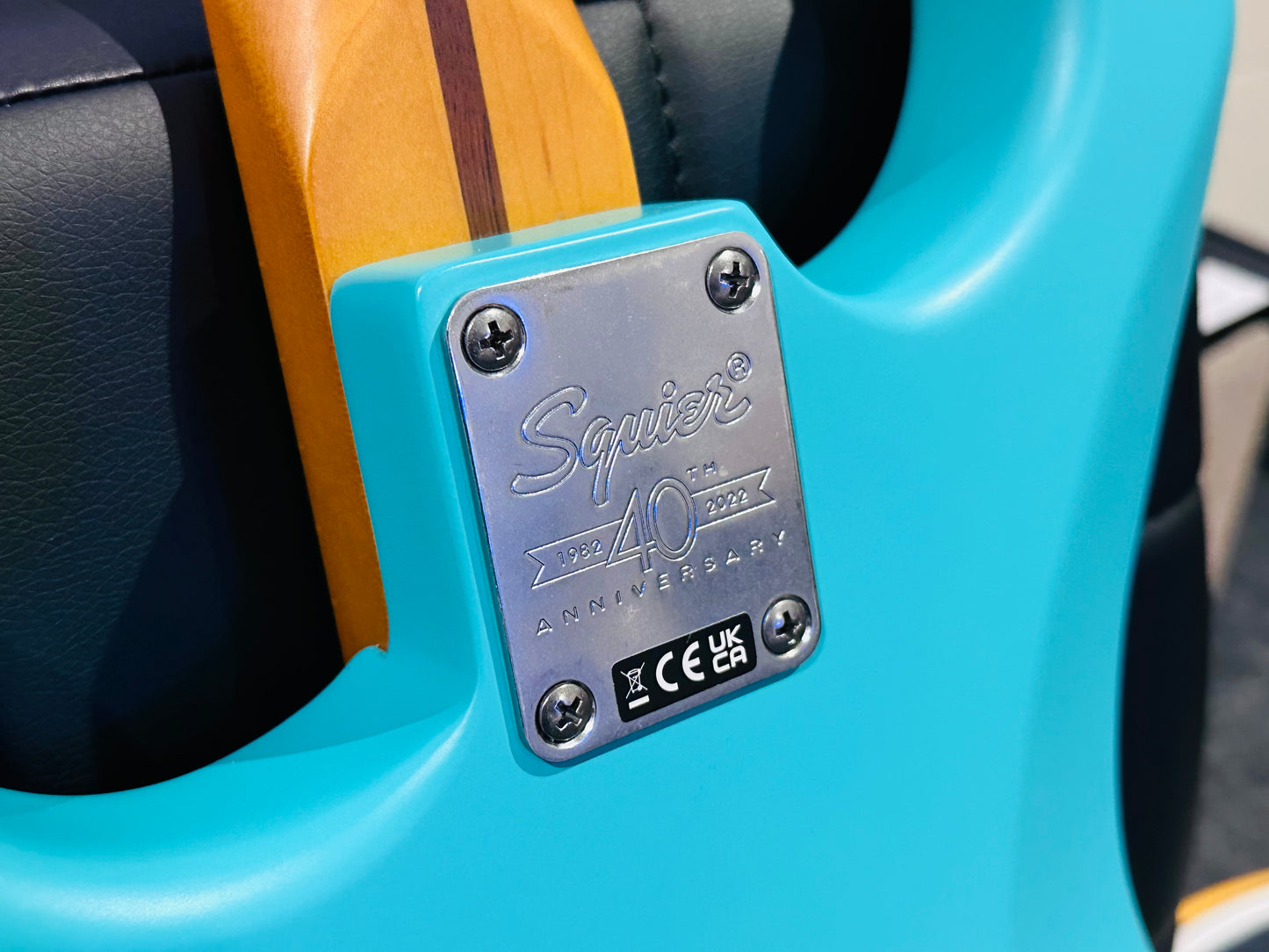 🌟 Fender Squier 40th Anniversary Stratocaster Vintage Edition Seafoam Green 🌟
