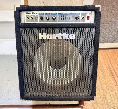 🔈 Hartke A100 Series 100W Bass Combo Amplifier 15” Aluminium Speaker Amp 🔈