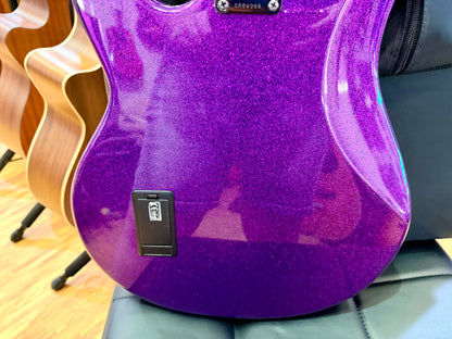 ✨2024✨ Sterling Music Man StingRay RAY34~ Purple Sparkle~ Electric Bass + Bag!