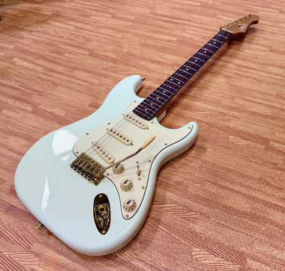 ⚡️NEW⚡️ Jet JS-380 OW Rosewood Electric Guitar~ Olympic White with Gold Hardware