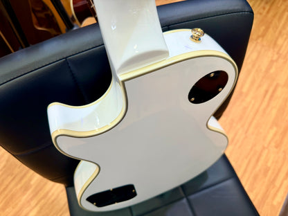 🔥2024🔥 Epiphone Inspired By Gibson Custom Les Paul~ Alpine White~ USA Pickups!