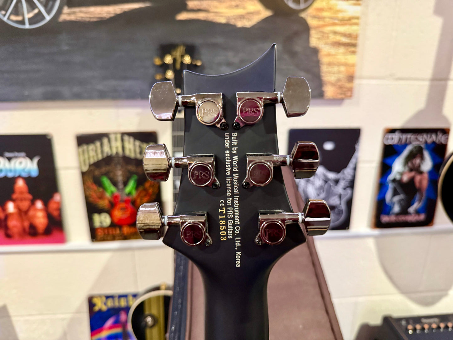 🔥 PRS SE Mark Holcomb Stealth Quilt Satin LTD~ Grey Black Limited Edition! 🔥
