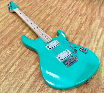 🌟 Cort G250 Spectrum Metallic Green Electric Guitar~ Coil Tap/Locking Tuners 🌟