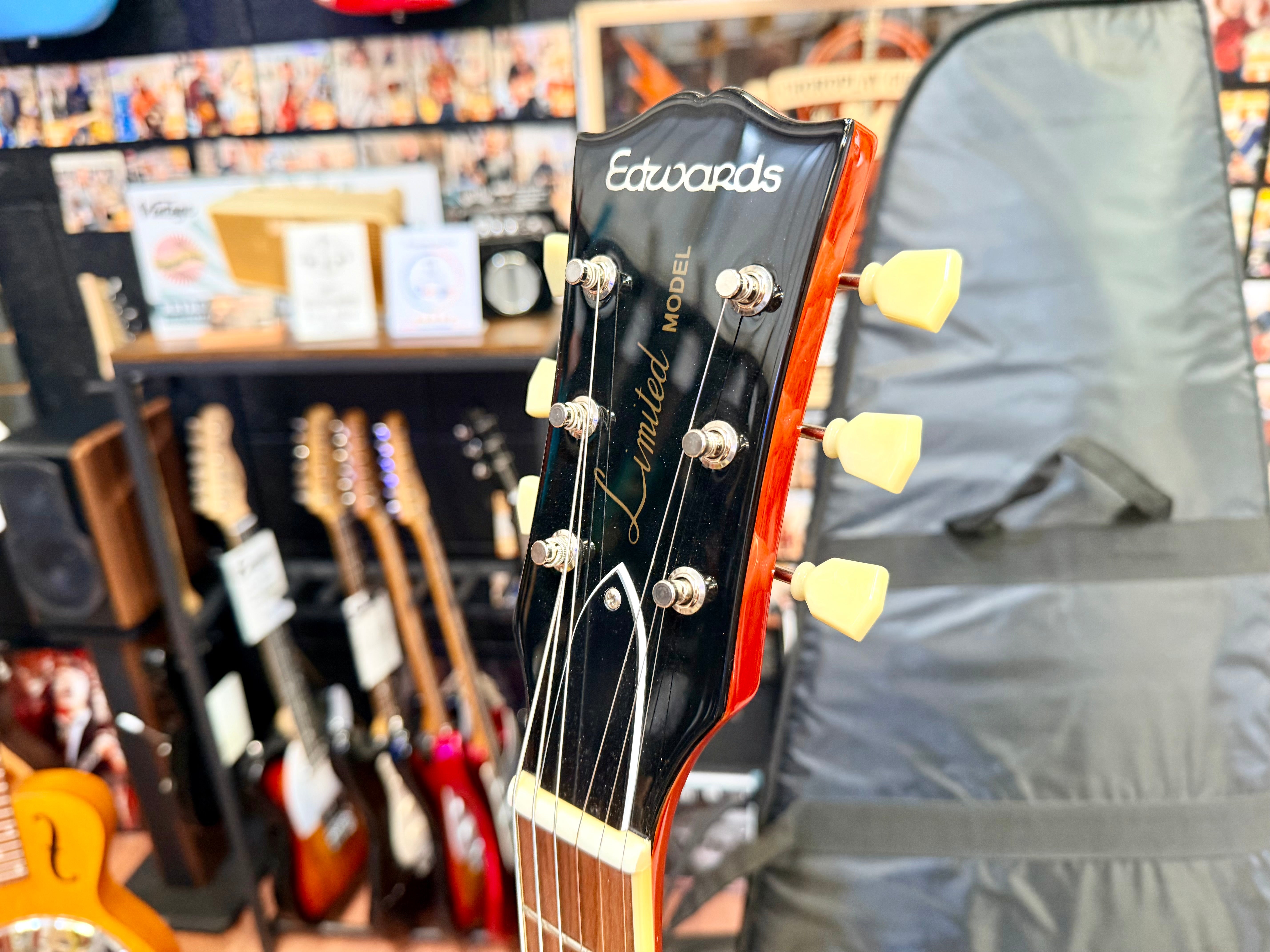 🇯🇵JAPAN🇯🇵 Edwards E-LP-125SD Honey Burst MIJ 2020~ Les Paul~ Seymour Duncan!
