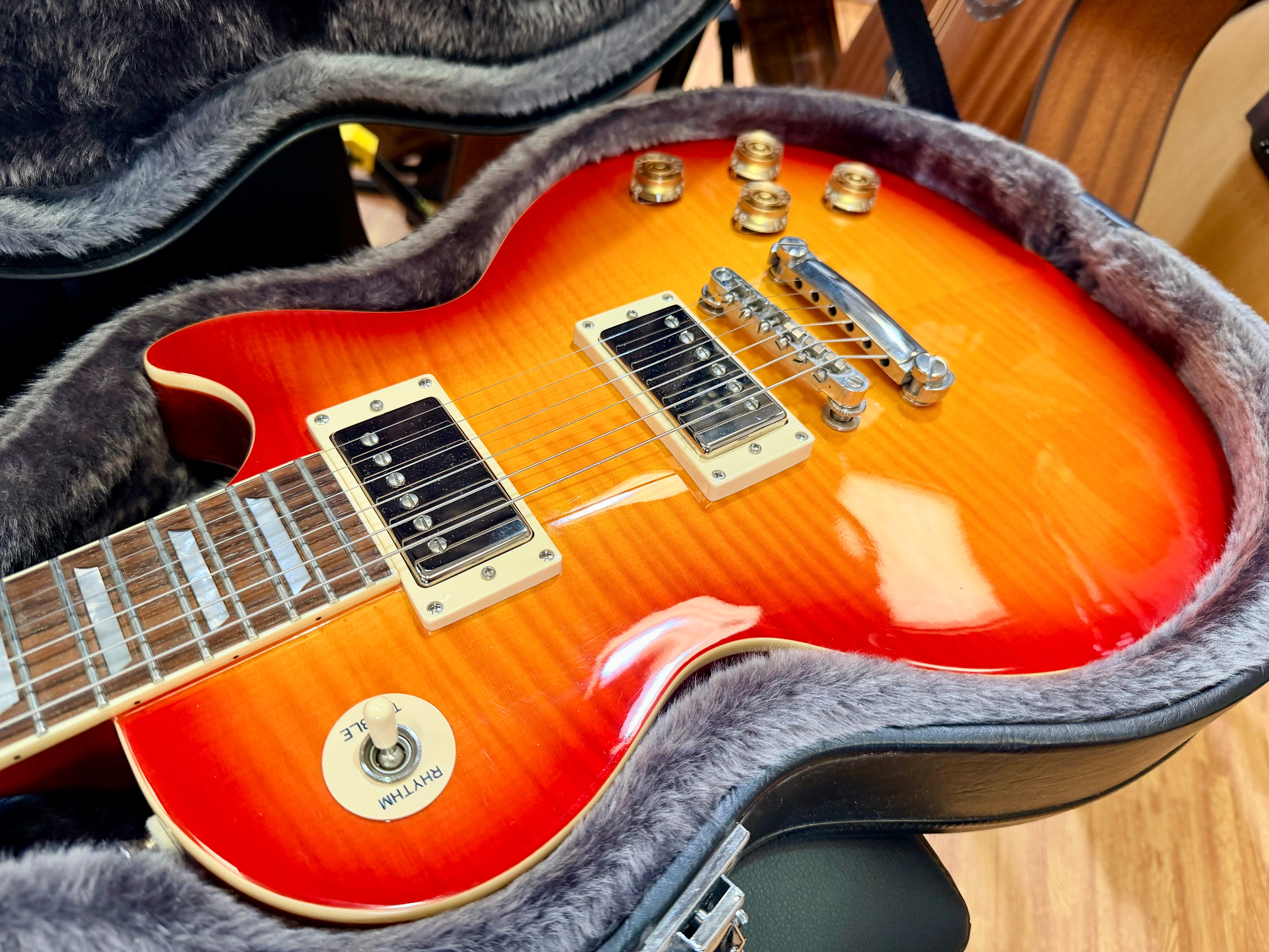 🔥 Epiphone Les Paul 1960 Tribute Plus~ Cherry Sunburst~ Gibson USA Pickups! 🔥