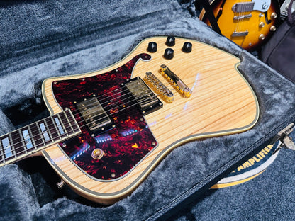 🌟MINT🌟 D'Angelico Ludlow Deluxe~ Swamp Ash Natural~2018~ Hard Case~MUST SEE 🌟