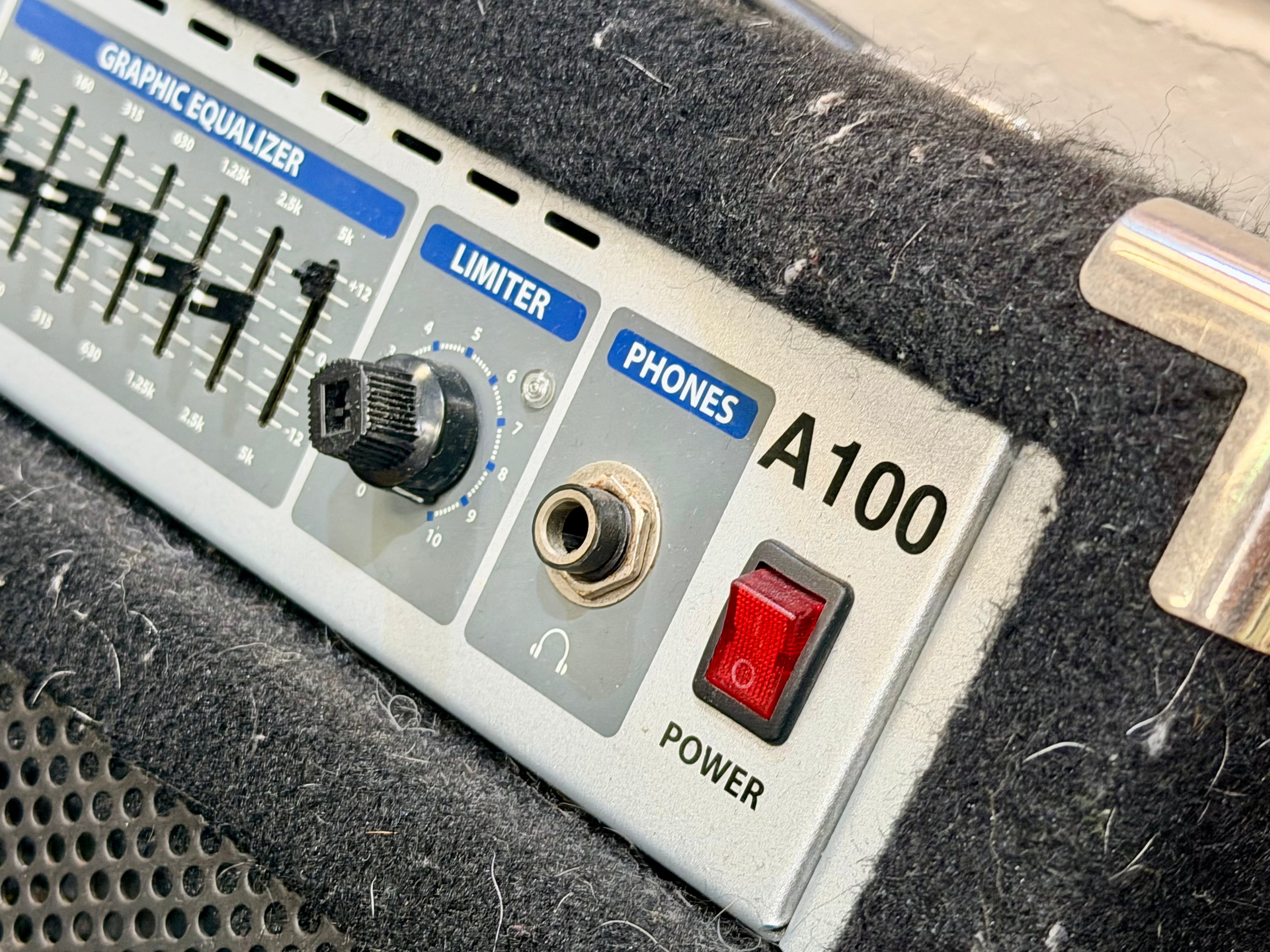 🔈 Hartke A100 Series 100W Bass Combo Amplifier 15” Aluminium Speaker Amp 🔈