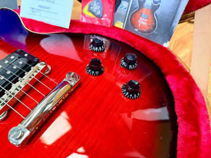 🔥2022🔥 Gibson Les Paul Standard Slash~ Vermillion Burst Limited Edition + Case