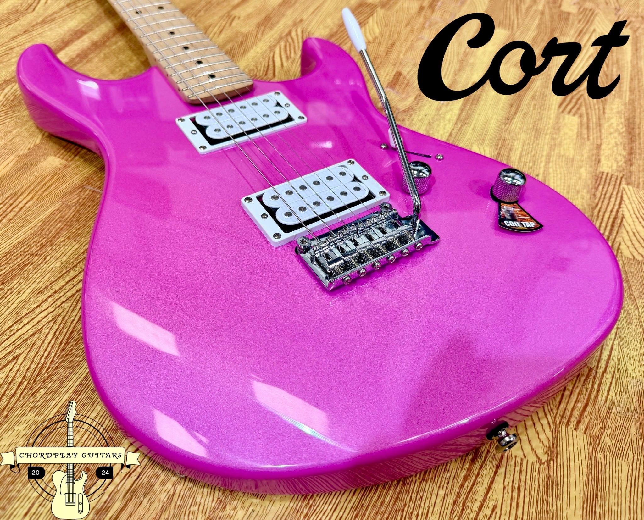 🌟 Cort G250 Spectrum Metallic Purple Electric Guitar~Coil Tap/Locking Tuners 🌟