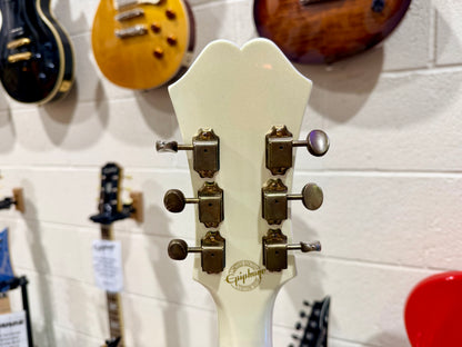 ✨LIMITED EDITION✨ Epiphone Riviera Royale Custom P93~ Pearl White + Hard Case!