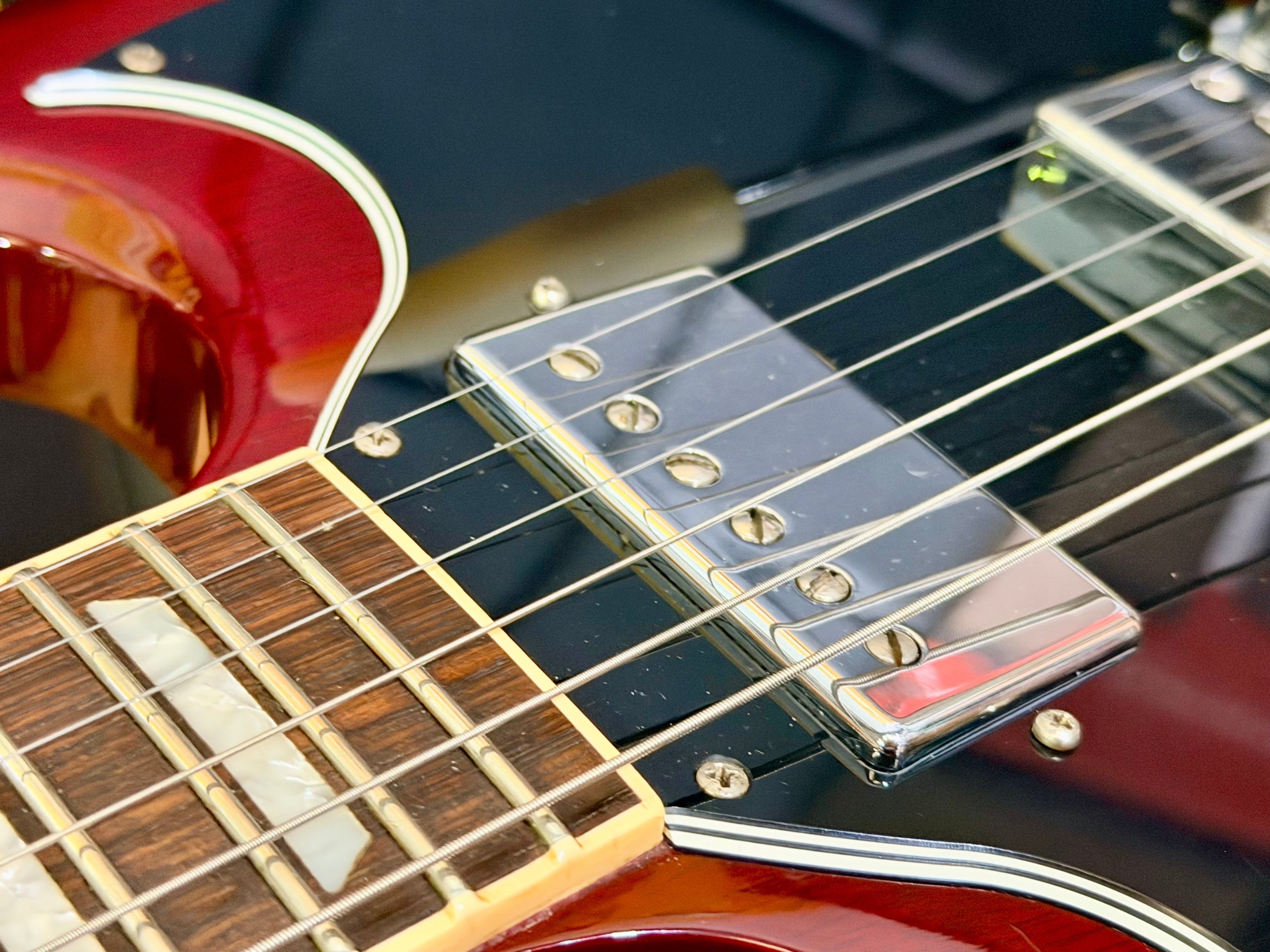 🔥 1998 Gibson USA SG Standard In Heritage Cherry with Lyre Vibrola + Case 🔥