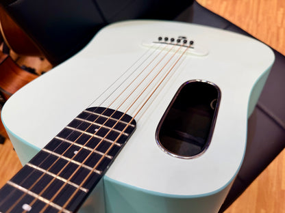 ✨EX-DEMO✨ Blue Lava Touch Smart Guitar Aqua/Mint Green~ 36” Electro-Acoustic!