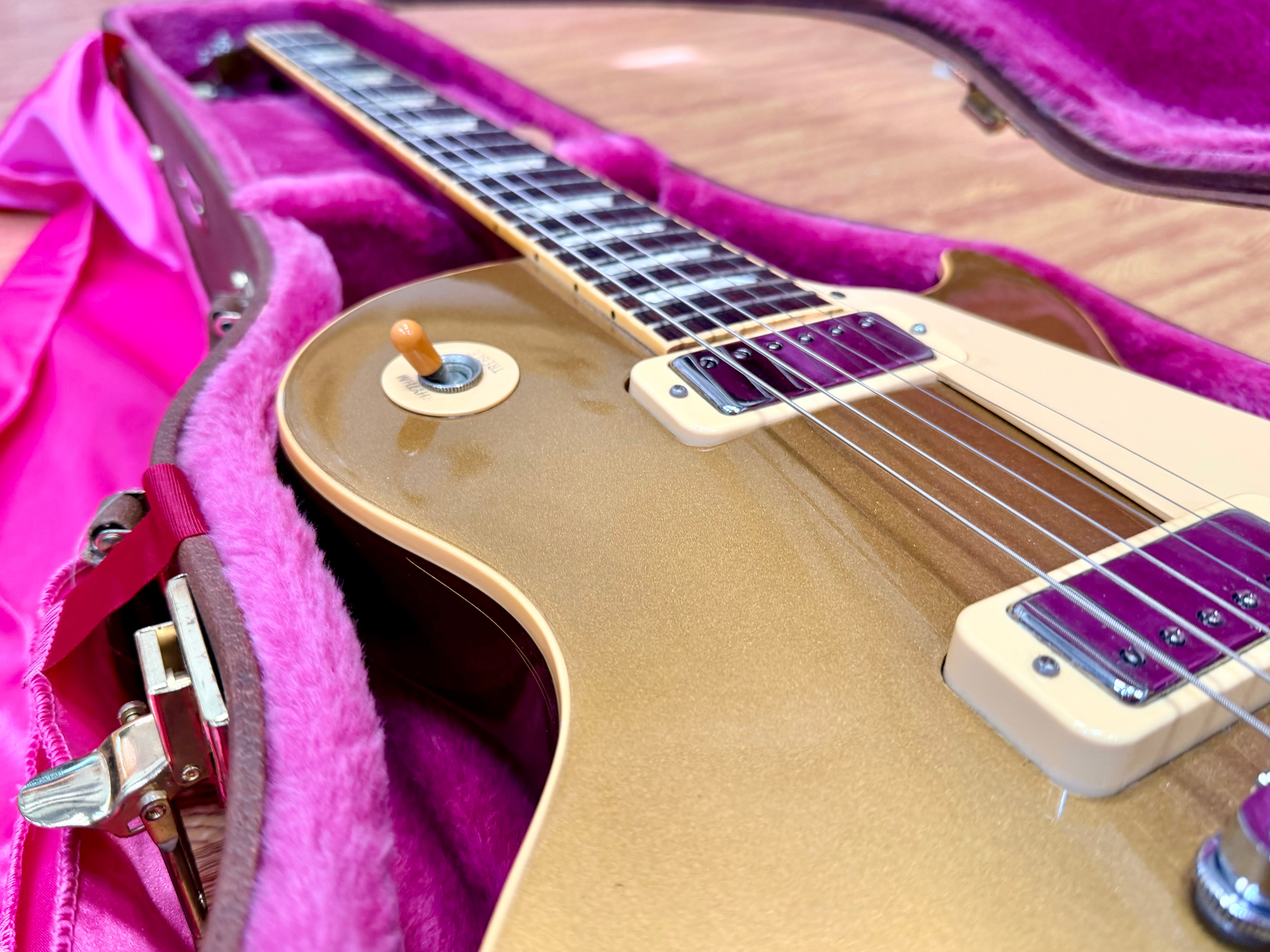 ✨RARE 1991✨ Gibson Les Paul Deluxe Hall Of Fame Edition~ Bullion Gold~ Limited!
