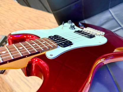 🔥RARE🔥 Vintage V6 ReIssued HH Electric Guitar Candy Apple Red Wilkinson Strat!