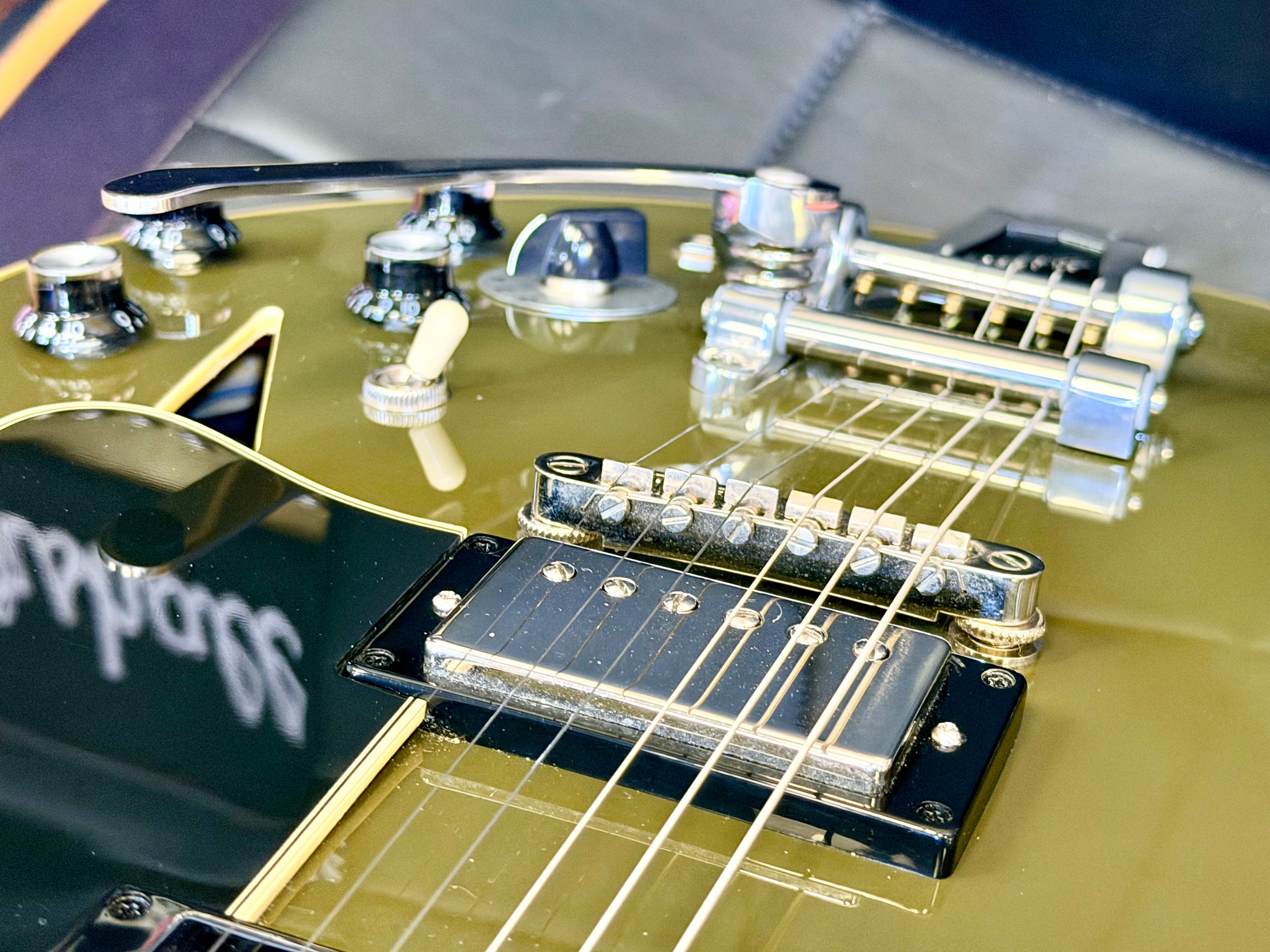 ⚡️2023⚡️ Epiphone Shinichi Ubukata ES-355 Olive Drab~ Inspired By Gibson Custom!