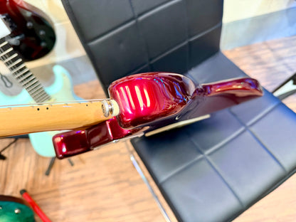 ✨1989 USA✨ Fender American Stratocaster Plus Deluxe~ Midnight Wine~ Lace Sensor