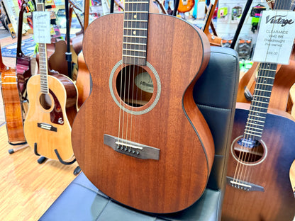 🔥MINT🔥 James Neligan DEV-A Solid Top Mahogany Acoustic Guitar Natural Satin!