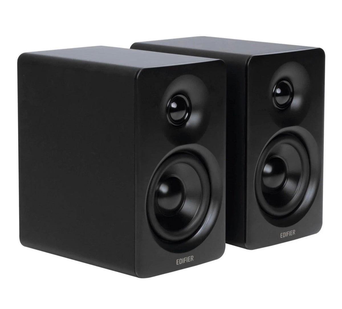 Edifier M60 Hi-Res Black Active Bookshelf BT Studio Speakers/Monitors with Stands