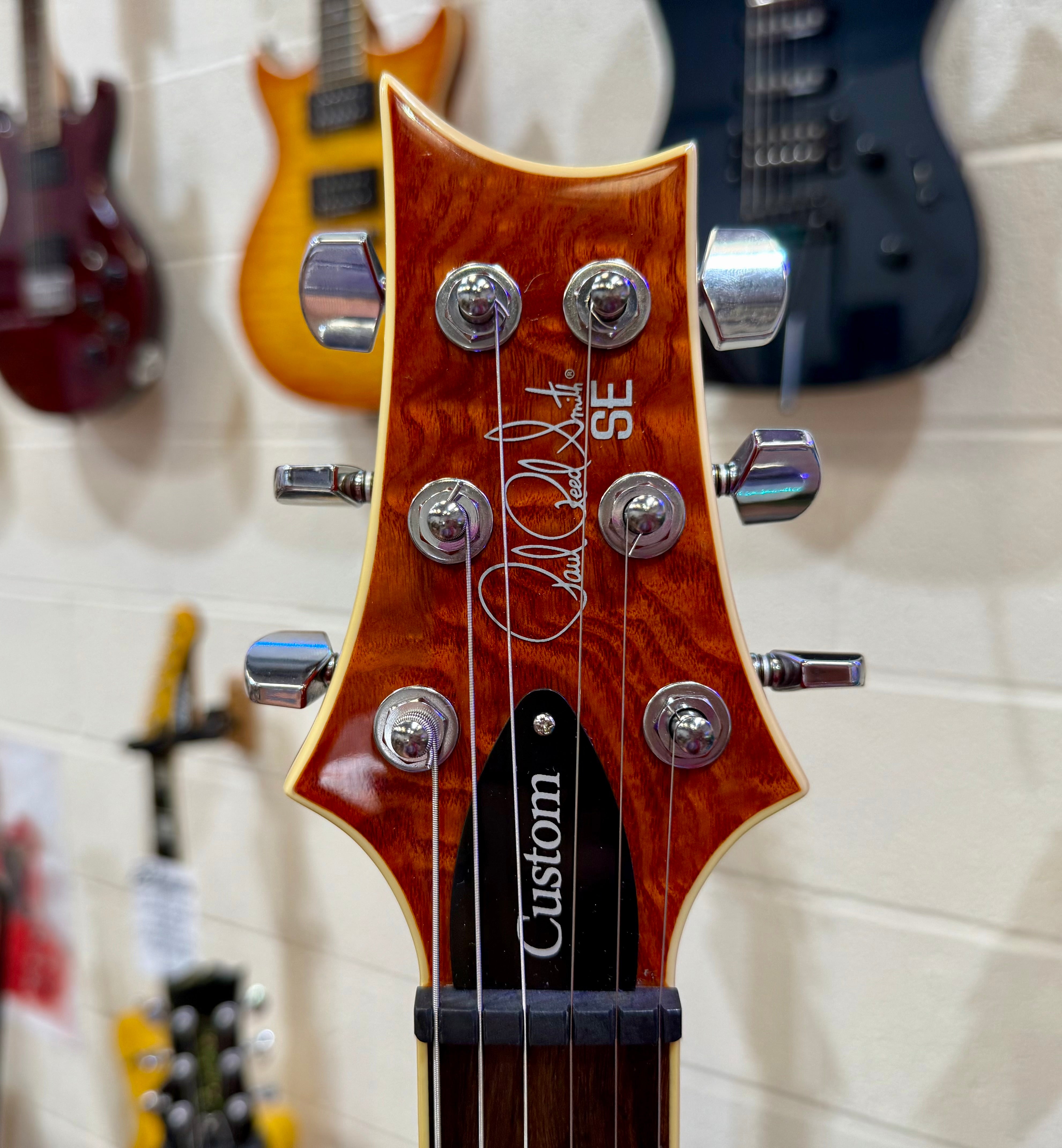 🔥LIMITED EDITION🔥 PRS SE Custom 24 Burled Ash~ Vintage Sunburst~ 2019~ RARE!