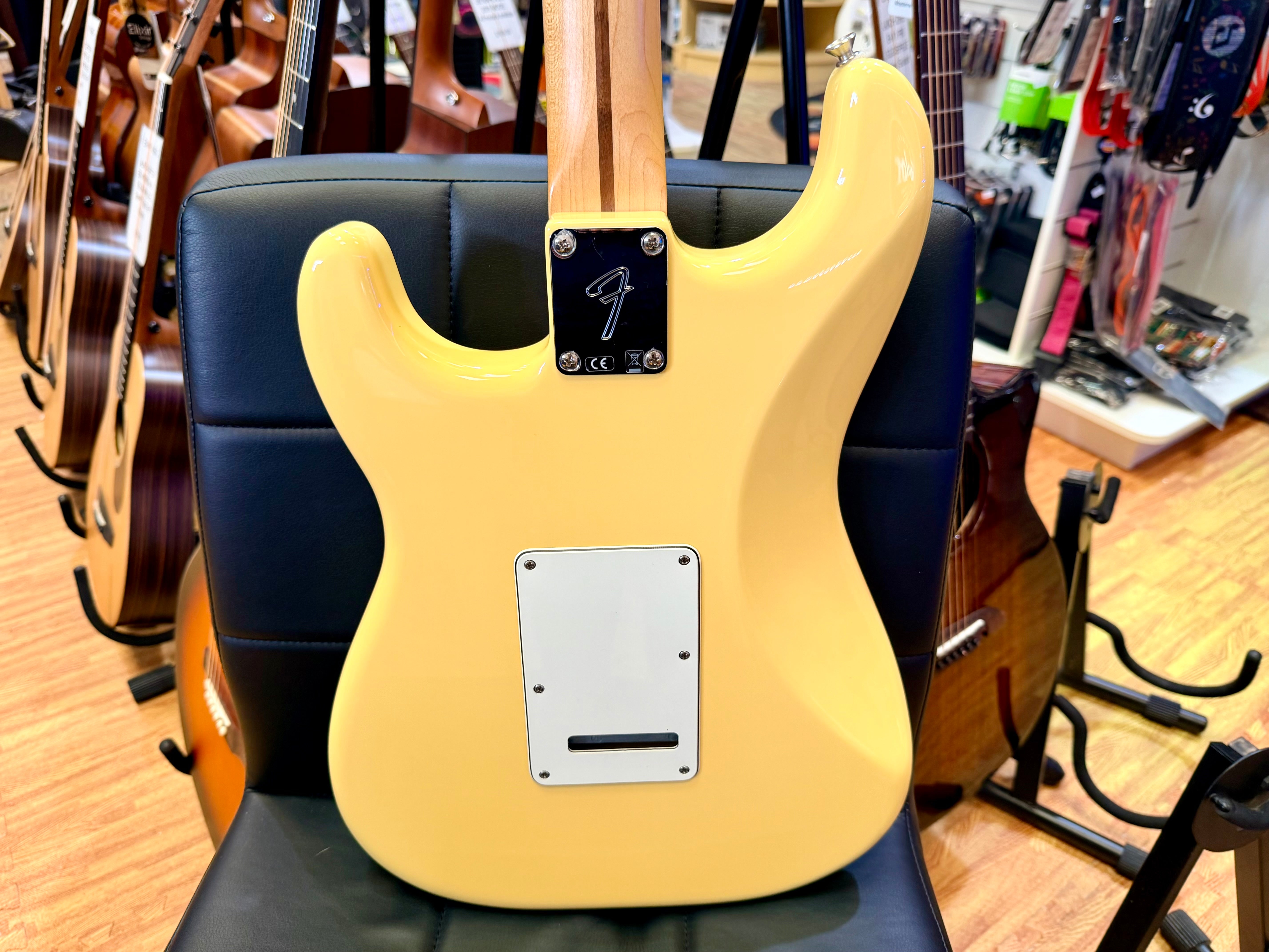 ✨2019✨ Fender Player Stratocaster HSS~ Buttercream Maple Neck~ Mexican Strat!