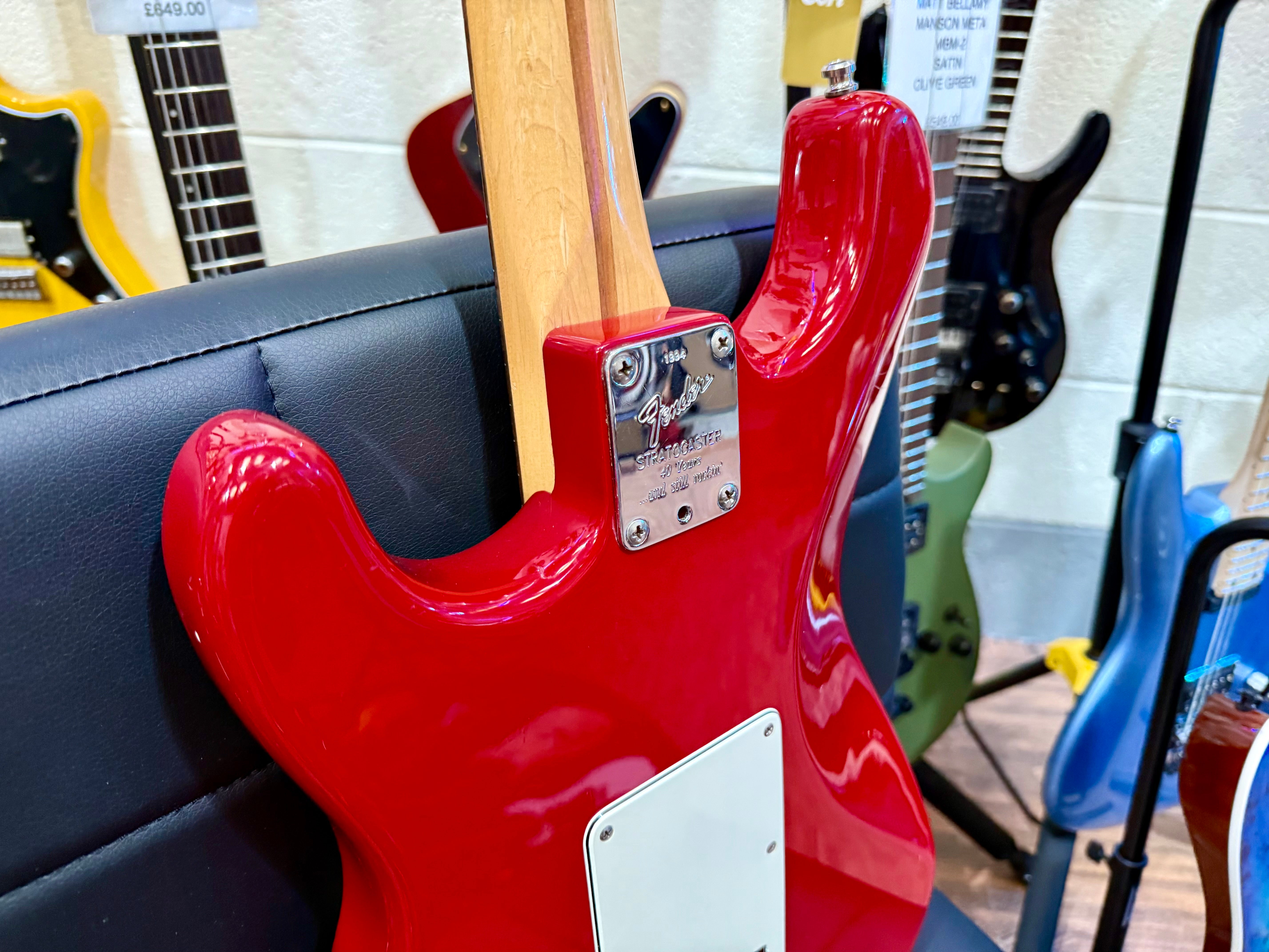 🌟RARE 1994🌟 Fender USA 40th Anniversary Stratocaster~ American Standard + Case