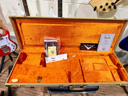 🌟2007🌟 Fender USA Custom Shop 1956 NOS Stratocaster Fiesta Red & Gold~ Maple!