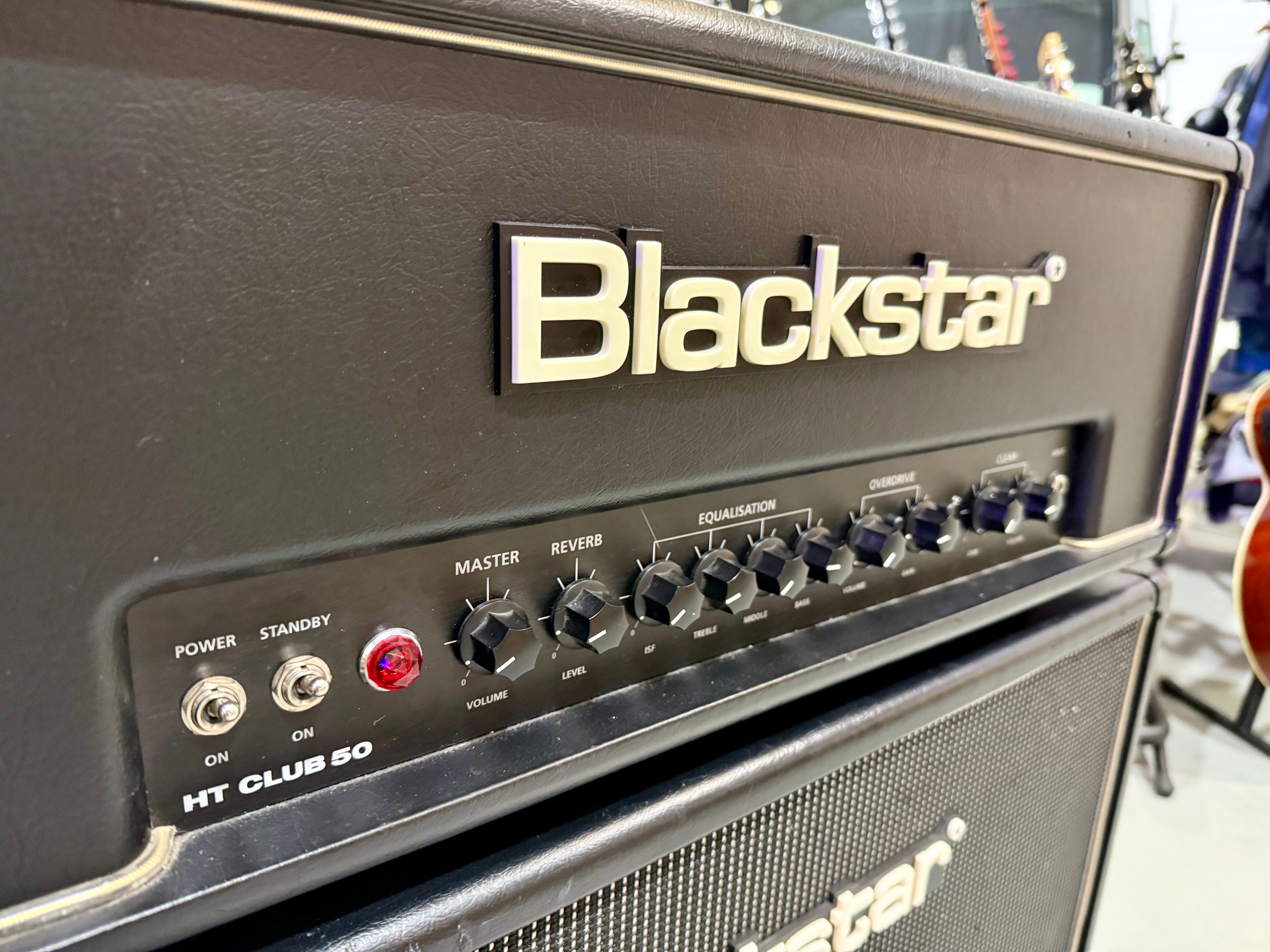 ⭐ Blackstar HT Club 50 Amp Head + HTV-212 2x12 Cabinet~ 50w Guitar Amplifier ⭐