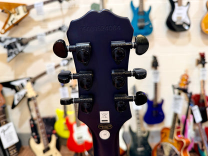 🔥2019🔥 Epiphone Les Paul Prophecy Custom Plus EX~ Midnight Sapphire~ EMG P’Ups
