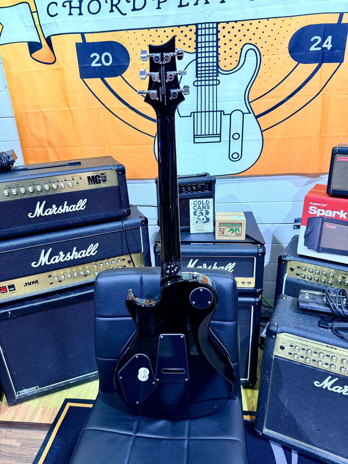 🔥MINT🔥 2021 PRS SE Mark Tremonti Standard Piano Black Tremolo + PRS Gig Bag!