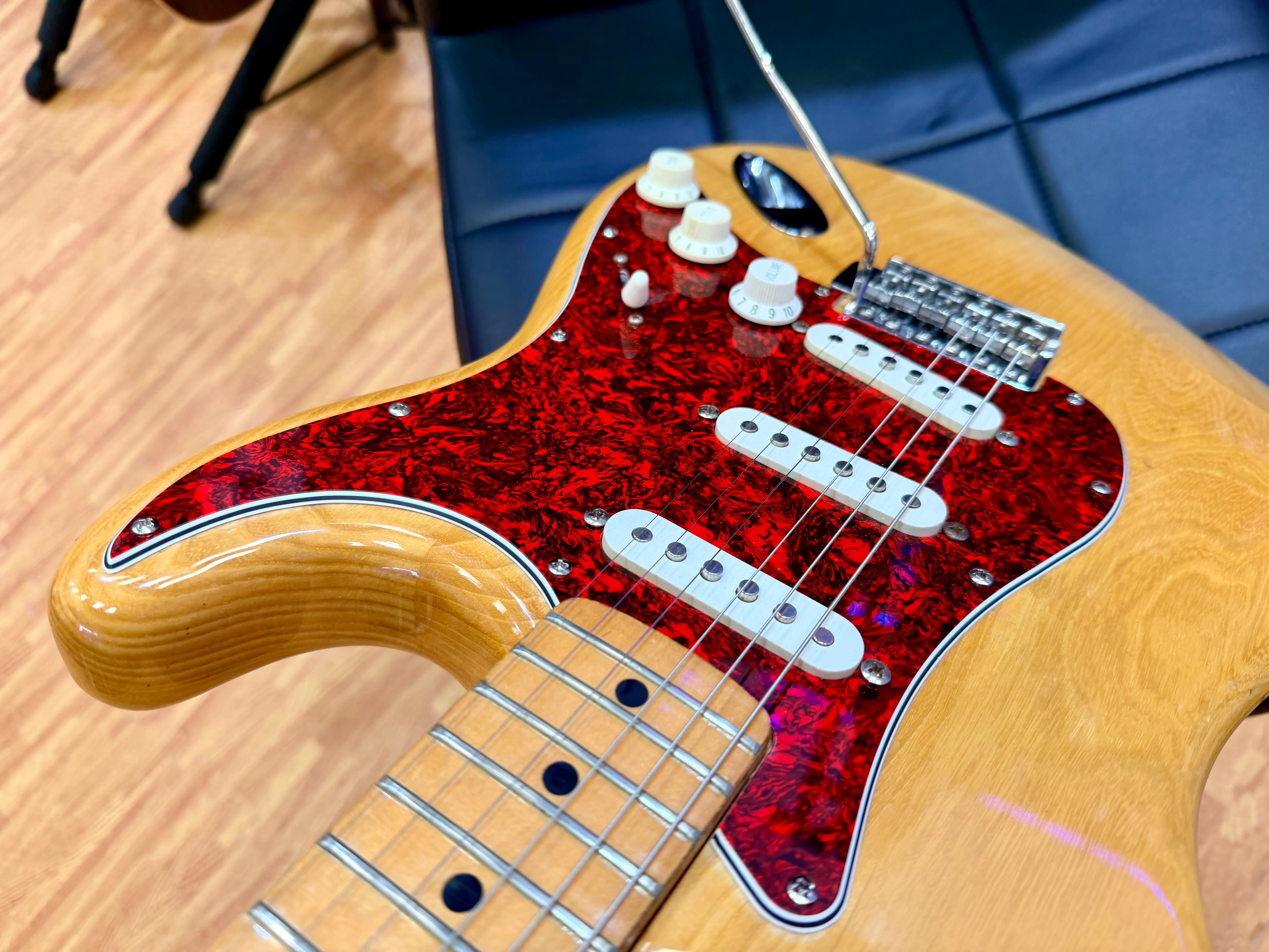 🇯🇵 70’s JAPAN 🇯🇵 Kimbara Stratocaster MIJ Natural Ash~ Late 1970s Matsumoku!