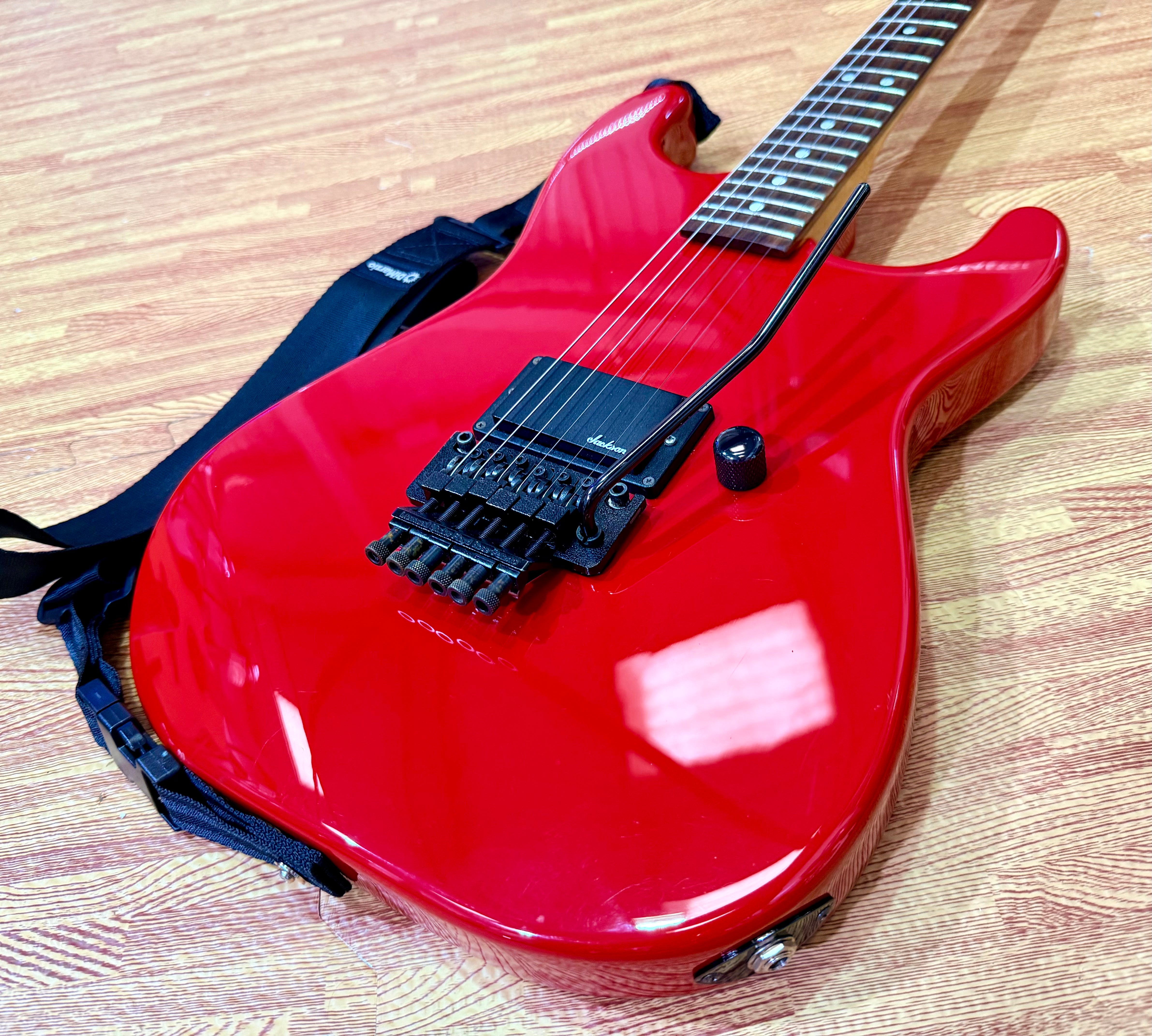 🔥RARE🔥 1987 Charvel Model 2 Red~ MIJ 80s Made In Japan~ JT6 Floyd Rose/Jackson